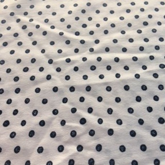 Faded Glory tank, sz xL (16/18), white with navy polka dots - Picture 4 of 4